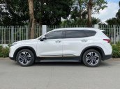 Cần bán lại xe Hyundai Santa Fe đời 2019, màu trắng