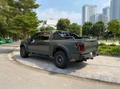 Ford F150 Raptor siêu lướt sx 2019, tên công ty xuất hoá đơn hơn 2 tỉ, màu xám đang wrap xanh