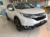 Cần bán xe Honda CR V 1.5E đời 2020, màu trắng, bán trả góp + trả thẳng 