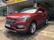 Bán Hyundai Santa Fe 2017, màu đỏ, giá chỉ 880 triệu