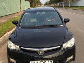 Cần bán Honda Civic 1.8 AT đời 2007, màu đen, chính chủ