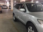 Cần bán Hyundai Santa Fe đời 2009, màu bạc số sàn giá cạnh tranh