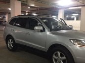 Cần bán Hyundai Santa Fe đời 2009, màu bạc số sàn giá cạnh tranh