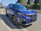 Bán nhanh chiếc Peugeot 3008 sản xuất 2020, màu xanh lam, giao nhanh