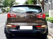 Bán Kia Sportage sản xuất năm 2011 màu nâu, đã đi 48000 km