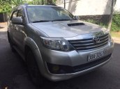 Bán ô tô Toyota Fortuner đời 2014, màu bạc số sàn