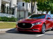 Mazda 3 2020 Luxury màu trắng giao liền, ưu đãi lên tới 55 triệu