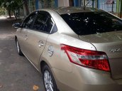 Cần bán xe Toyota Vios sản xuất năm 2014, màu vàng, xe nhập