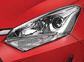 Bán Toyota Wigo Hatchback sản xuất 2020, màu đỏ, nhập khẩu