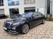 Bán Mercedes S450L năm sản xuất 2017, màu đen như mới