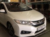 Cần bán xe Honda City CVT đời 2016, màu trắng đã đi 122k km, giá 415tr