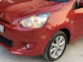 Cần bán Mitsubishi Mirage năm 2015, màu đỏ, nhập khẩu 