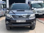 Bán Toyota Fortuner đời 2015, màu xám, số sàn 