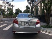 Cần bán lại xe Toyota Vios đời 2014, màu bạc