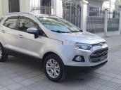 Bán Ford EcoSport 1.5 AT Titanium năm 2016, màu bạc còn mới, giá chỉ 465 triệu