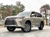 Bán ô tô Lexus LX 570 model 2020, màu vàng cát, nhập Mỹ mới 100%