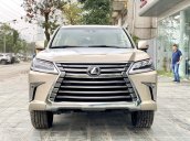 Bán ô tô Lexus LX 570 model 2020, màu vàng cát, nhập Mỹ mới 100%