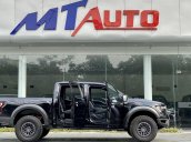 Bán ô tô Ford F150 Raptor màu đen, nội thất 2 màu, cần số cacbon, sx 2020, nhập khẩu Mỹ mới 100%