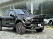 Bán ô tô Ford F150 Raptor màu đen, nội thất 2 màu, cần số cacbon, sx 2020, nhập khẩu Mỹ mới 100%