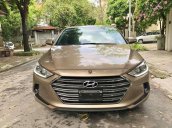 Bán ô tô Hyundai Elantra 1.6 AT 2017, màu nâu chính chủ, 560tr