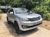 Cần bán lại xe Toyota Fortuner sản xuất 2015, màu bạc số sàn, giá 590tr