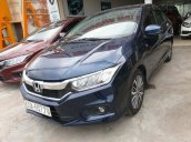 Cần bán gấp Honda City 1.5TOP năm 2019, màu xanh lam chính chủ, giá 529tr