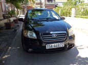 Cần bán lại xe Daewoo Gentra sản xuất năm 2007, màu đen