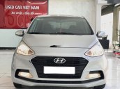 Bán ô tô Hyundai Grand i10 1.2AT năm sản xuất 2017, màu bạc như mới