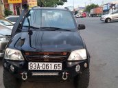 Daihatsu Terios đời 2007, màu đen, số sàn 2 cầu điện