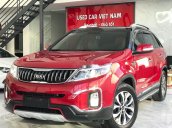 Bán ô tô Kia Sorento 2.2 DATH 2017, màu đỏ, biển TP