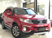 Bán ô tô Kia Sorento 2.2 DATH 2017, màu đỏ, biển TP