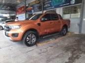 Bán ô tô Ford Ranger Wildtrak 2018, màu vàng đồng