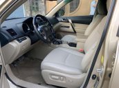 Bán Toyota Highlander 2.7 SE đời 2010, màu vàng, nhập khẩu nguyên chiếc chính chủ