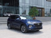 Bán ô tô Hyundai Santa Fe đời 2020, màu xanh lam