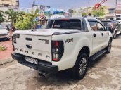 Bán Ford Ranger Wildtrak 3.2 đời 2015, màu trắng, nhập khẩu, bảo hành 1 năm