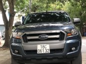 Bán xe gia đình: Ford Ranger đời 2016, màu xanh lam, số sàn