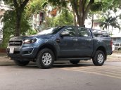 Bán xe gia đình: Ford Ranger đời 2016, màu xanh lam, số sàn