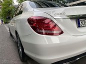 Mercedes C200 sx 2018 màu trắng, số 9 cấp, loa Burm