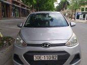 Bán lại xe Hyundai Grand i10 2015, màu bạc, nhập khẩu số sàn