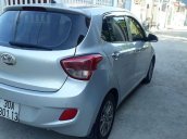 Cần bán xe Hyundai Grand i10 năm sản xuất 2014, màu bạc