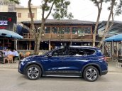 Bán Hyundai Santa Fe năm sản xuất 2019, màu xanh lam như mới