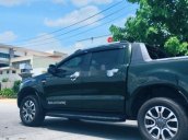 Bán Ford Ranger Wildtrak 3.2 năm 2017, xe nhập, màu xanh bộ đội