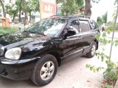 Bán Hyundai Santa Fe năm sản xuất 2004, màu đen, nhập khẩu  