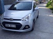 Cần bán xe Hyundai Grand i10 năm sản xuất 2014, màu bạc