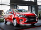 Bán ô tô Mitsubishi Attrage 2020, màu đỏ, số sàn, xe nhập, 375 triệu