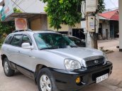 Bán Hyundai Santa Fe đời 2004, màu bạc, xe nhập
