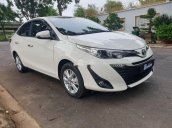 Cần bán lại xe Toyota Vios 1.5G AT 2019, màu trắng đã đi 5.800km