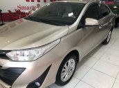 Cần bán Toyota Vios 1.5E CVT năm 2019, màu vàng, giá tốt