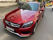 Cần bán xe Mercedes C300 AMG sản xuất năm 2017, màu đỏ, nhập khẩu nguyên chiếc chính chủ