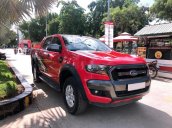 Bán Ford Ranger sản xuất 2015, màu đỏ, nhập khẩu nguyên chiếc